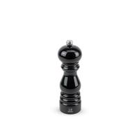 Cilio Peugeot Molinillo de Pimienta (18 cm, Madera de Haya, Mecanismo Peugeot), Color Negro