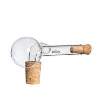 cilio Precisio - Vertedor dosificador para botellas de 2 cl | L: 12 cm B: 5,5 cm Altura: 7 cm | Apto para aberturas de hasta 2 cm | para bebidas espirituosas, aceite y vinagre | vidrio de borosilicato