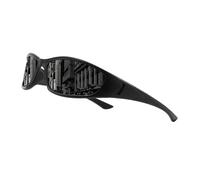 CILKSXWQ Polarized sunglasses for sports cycling, everyday casual hiking and driving(黑框灰片)
