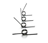 Cilky 10 Uds diámetro del Alambre 1,4mm 3/6/9 bobinas Resorte de Acero v-Spring torsión pequeños resortes de torsión Horquilla Resorte 180/120/90/60 Grados Compresión de resortes pequeños (Size : 60