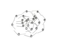 Cilky Resorte de torsión en Forma de V de 10 Piezas, Resorte de torsión de Acero con diámetro de Alambre de 1,4 mm Compresión de resortes pequeños (Size : Stainless Steel)