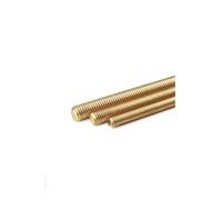 Cilky Tornillos metálicos 1 Varilla roscada de latón M4 M5 M6 M8 M10 M12M M14 M16 M18 M20, Perno métrico de latón, Varilla de Eje de Rosca Completa, espárrago de Barra(250MM_M14)