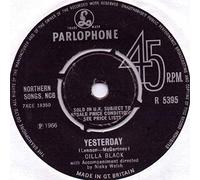 Cilla Black - CILLA BLACK Yesterday/Love's Just a Broken Heart 7"