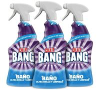 Cillit Bang Baño Ultra brillo, potente limpiador para el baño, formato spray - Pack de 3 x 750 ml, total 2.25 L