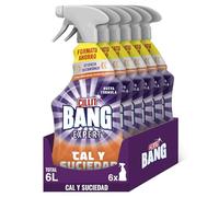 Cillit Bang Cal y Suciedad, potente limpiador baño, cocina, formato spray - 1 L, Embalaje puede variar (Paquete de 6)