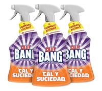 Cillit Bang Cal y Suciedad, potente limpiador baño, cocina, formato spray - Pack de 3 x 1 L, total 3 L