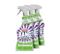 Cillit Bang Quitagrasas, potente limpiador antigrasa para cocina y exterior, formato spray - Pack de 3 x 750 ml, total 2.25 L