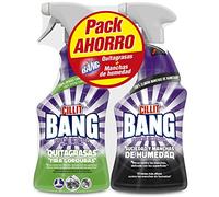 Cillit Bang - Spray limpiador quitagrasas, para cocinas y spray Suciedad y manchas de humedad, para baños - Pack 2 x 750 ml