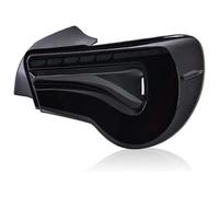 Ciloc Para Subaru Para BRZ Luz Trasera Coche Lado Izquierdo Derecho Freno Lámpara Marcha Atrás Giro Dinámico Luces Traseras Señal Luz Intermitente Retrovisor Lateral(Negro)