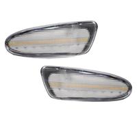 Ciloc Para Toyota Para SUPRA MK.4 1997 1998 Luz De Señal Giro Indicador Espejo Lateral Marcador Parachoques Delantero Luces Lámparas Luce Liquidación Luz Intermitente Retrovisor(Clear Lens Amber)