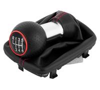 Ciloc Pomo Palanca De Cambios Para A3 S3 2001 2002 2003 12 Mm Incluye Funda Protectora Pomo De Palanca Cambios Manual 5/6 Velocidades(6 Speed Redline)