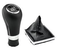 Ciloc Pomo Palanca De Cambios Para Benz W204 C204 C63 C300 C250 W207 A207 W212 (2008-2014) Funda De Cuero Para Pomo Palanca Cambios Manual(B-big Hole 14.5mm-1)