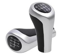 Ciloc Pomo Palanca De Cambios Para BMW Serie 1 3 5 6 E46 E53 E60 E61 E63 E65 E81 E82 E83 E87 E90 E91 E92 X1 X3 X5 Para Pomo De Cambio Marchas Cromado Mate Palanca Cambios