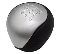 Ciloc Pomo Palanca De Cambios Para Hyundai Para Elantra Para I30 5 6 Velocidades Coche Palanca De Cambios Manija Manual Automática Cabeza La Perilla Cambio Palo Marchas(6speed silver)