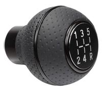 Ciloc Pomo Palanca De Cambios Para M8 M10 M11 M12 Para Transmisión Manual Palanca De Nivel Automática (plata) Perilla Cambio Marchas Coche 5 Velocidades Universal Aluminio(Negro)