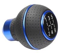 Ciloc Pomo Palanca De Cambios Para M8 M10 M11 M12 Para Transmisión Manual Palanca De Nivel Automática Plata Perilla Cambio Marchas Coche 5 Velocidades Universal Aluminio(Azul)