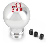 Ciloc Pomo Palanca De Cambios Para M8 M10 Y M12 5/6/10 Velocidades Transmisión Manual Palanca Nivel Automática Perilla De Cambio Marchas Universal Para Coche Aluminio(5 Speed-2)