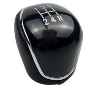 Ciloc Pomo Palanca De Cambios Para Mondeo 4 MK4 IV 2007 2008 2009 2010 2011 2012 2013 2014 Pomo De Cambio Marchas Manual Para Coche Funda Protectora A Prueba Polvo Collar(5 Speed Black Knob)