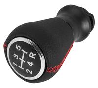 Ciloc Pomo Palanca De Cambios Para Peugeot 206 406 Car Styling Perilla De Cambio Marchas Manual 5 Velocidades Cubierta A Prueba Polvo Collar Palanca Cambios Palo Balonmano(Red B)