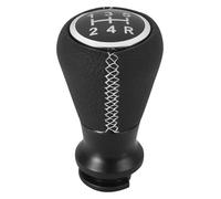 Ciloc Pomo Palanca De Cambios Para Peugeot 206 406 Car Styling Perilla De Cambio Marchas Manual 5 Velocidades Cubierta A Prueba Polvo Collar Palanca Cambios Palo Balonmano(White B)