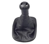 Ciloc Pomo Palanca De Cambios Para VW Para Passat B5 .5 1997 1998 1999 2000 2001 2002 2003 2004 2005 Funda Para Pomo De Palanca Cambios Manual 5/6 Velocidades(5 Speed Black)
