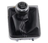 Ciloc Pomo Palanca De Cambios Para VW Para Passat B6 CC 3C R36 2005 2006 2007 2008 2009 2010 2011 5/6 Velocidades Pomo De Palanca Cambios Funda Protectora Collarín(6 Speed Type 6)