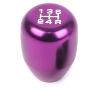 Ciloc Pomo Palanca De Cambios Perilla De Cambio Marchas Universal Aleación Aluminio Para Coche 5 Velocidades Para Transmisión Manual Nivel Automático (titanio)(Púrpura)