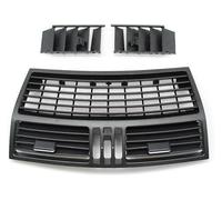 Ciloc Tapa Ventilación para 1998-2005 S Class W220 2208300154 2208300254 Panel Frontal Coche Izquierda Derecha Medio AC Rejilla Ventilación Salida(Black-Middle)