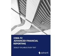 CIMA F2 Advanced Financial Reporting Study Text