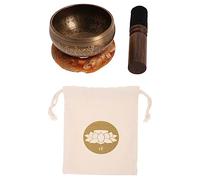 CIMAXIC 1 Juego Juego De De Tazón De Canciones Campanas De Cuencos Cantores Tazón De Tazón De Atención Plena Meditaciones Accesorios De Yoga Paño