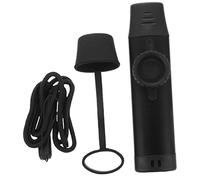 CIMAXIC 1 Juego Kazoo Mirlitones Domésticos Instrumento De Boca Para Adultos Mirlitón De Música Metal Mirlitón Delicado Mirlitón Confiable Mirlitón De Metal Gel De Sílice Black