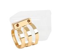 CIMAXIC 1 Juego saxofón alto clip de boquilla de saxofón clip de caña de saxo Abrazadera saxofón Clip boquilla saxofón clip de saxofón de latón clips de boquilla de saoxphone abdominales