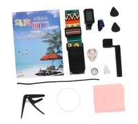 CIMAXIC 1 Juego Traje De Ukelele Tu Acortar- Selecciones Sintonizadores Puente Accesorios Para Principiantes Musical Herramientas Para Tocar Instrumentos Herramienta De Ukelele El Plastico