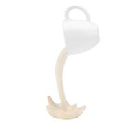 CIMAXIC 1 Pc Taza de café suspendida decoración Pared decoración de Pared decoración de casa Infusor de té Colgador de Tazas Manualidades tridimensionales diseño de Fiesta Resina
