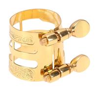 CIMAXIC 1 Pieza Tarjeta De Boquilla De Saxofón Alto Saxo Tenor Saxófono Instrumentos Musicales Cuna De Flauta De Talla De Saxofón Tarjetas De Cabeza De Flauta Golden