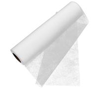CIMAXIC 1 rollo de entretela termoadhesiva white - 11 yardas x 11.8 pulgadas. Entretela termoadhesiva de doble cara para manualidades.