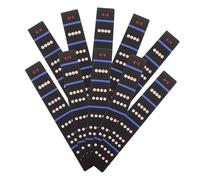 CIMAXIC 10 Piezas Violin Suena Preciso Post Suministros De Violín Diapasón De Violín Pegatinas Marcadores De Diapasón Accesorios Para Instrumentos Black Pegatinas