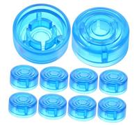 CIMAXIC 10pcs Tapas De Pedal De Guitarra Efecto Protector De Pie De Guitarra De Plástico Accesorio De Tapa De Pedal Compatible Various Marcas
