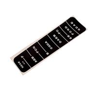 CIMAXIC 10piezas Pegatinas Violín Aprende Escalas Guía Dedo Duraderas Accesorios Violín Para Principiantes