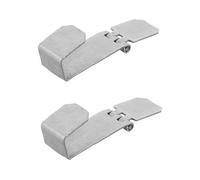 CIMAXIC 2 bisagras de repuesto para de gasolina, bisagras metálicas para de queroseno y de muela, accesorios de reparación para bricolaje, 3,3 x 1,0 x 0,8 cm