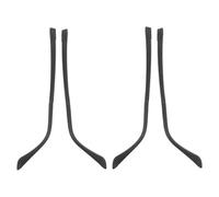 CIMAXIC 2 Pares de Fundas para Puntas de Patillas de Gafas, Antideslizantes Ajuste Seguro, Ideales para Reparación de Gafas y Reemplazo de Patillas Rotas
