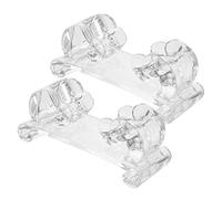 CIMAXIC 2 Piezas Soporte Acrílico Transparente para Kalimba Estante Portátil y Compacto para Exhibición y Organización de Pianos de Pulgar