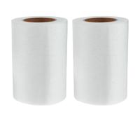CIMAXIC 2 rollos de entretela termoadhesiva white - 22 yardas x 3,9 pulgadas. Entretela termoadhesiva de doble cara para manualidades.