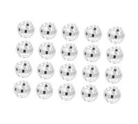 CIMAXIC 20 Bolas De Espejos De Discoteca Adorno De Esfera Reflectante Decoración De Vitrina