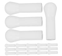 CIMAXIC 20 Piezas Biela De Clarinete Trompeta Muda Almohadilla Trombón Violonchelo Conector Grasa Para Deslizadores De Trompeta Conectar Equipo Teclado Bocina Cornetas El Plastico