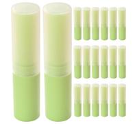 CIMAXIC 20 Tubos de plástico para Brillo Labial - Tubos Mini vacíos para bálsamo Labial - Envase de Almacenamiento de Brillo de 4 g/0,14 oz para Viajes y Regalos Hechos a Mano