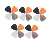 CIMAXIC 20piezas Púas De Guitarra Pequeñas Para Ukelele Púas De Fieltro Para Guitarra Para Ukelele
