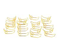 CIMAXIC 20piezas Resortes Válvula De Escupir Llave Reemplazo Válvulas Accesorio Instrumento