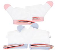CIMAXIC 2pares Guantes Antisucción Para Bebés Dedo Evitar Succión Malla Transpirable Lavable Reutilizable