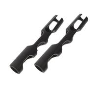CIMAXIC 2piezas Corrector De Para Arco De Violín De Accesorios Para Principiantes Herramienta De Enseñanza Para La y Técnica De Tocar Diseño Chic Negro Compatible Violines